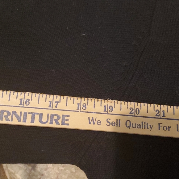 Oscar De La Renta Mens Luxury Black Quarter Zip Grandapacore Sweater Size M - Picture 10 of 11